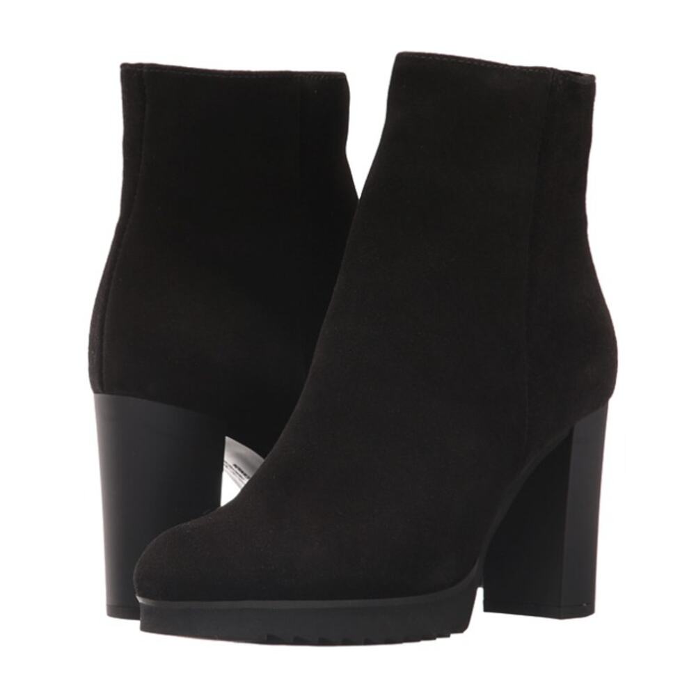 La Canadienne Womens Myranda Ankle Boot US 5 Black Suede Water-Resistant NWOB
